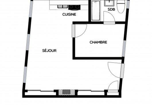 Le Grand Cauchois Apartment Rouen Exterior foto